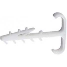 Držiak dvojitý pre ploché vodiče 6-7 mm (60 ks)