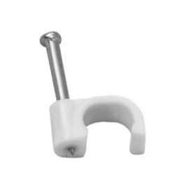 Držiak s klincom na ploché vedenie (100 ks)