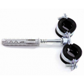 Držiak dvojitý na potrubie 3/4