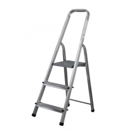Schodíky ALU 120 kg 4 stupne (s podestou); 3,00 kg