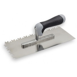 Hladítko nerezové 280 x 130 mm veľký zub