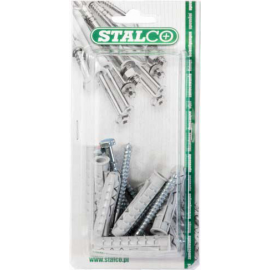 Hmoždinka 10x50 mm; 6-hran 6x100 mm; 6 ks