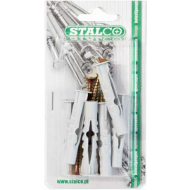 Hmoždinka 6 do dut. mat.+vrut 3,5x60 mm; 12 ks