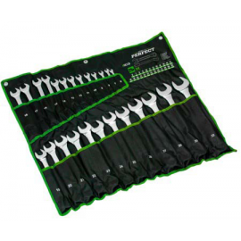 Klíč očkoplochý leštěný sada 25 ks: 6-32 mm