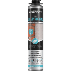 Lepidlo pěnové na polystyren pistolové 750ml PST59