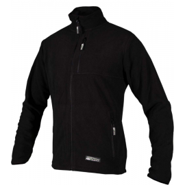 Mikina flísová pánska NAVAS M XL čierna melanž