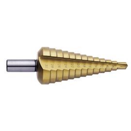 Vrták stupňovitý HSS TIN RP 4.0-20.0 mm,po 2 mm