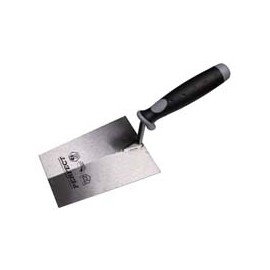 Lyžica murárska lichobežníková 180 mm, guma. rukoväť