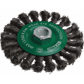 Kartáč rotační diskový 100 mm; závit M14