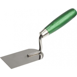 Lyžica murárska štukatérska 80 mm, drevená rukoväť