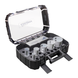 Děrovač bimetal sada 9 ks: 22-68 mm ELEKTRIKÁŘ