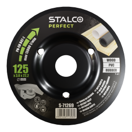 Rašple rotační vydutá rovná 125x22,23 mm