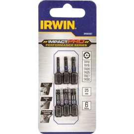 IRWIN IMPACT PRO TORX TR 25mm, sada 6-dílná