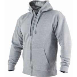Mikina s kapucí PORA S šedá