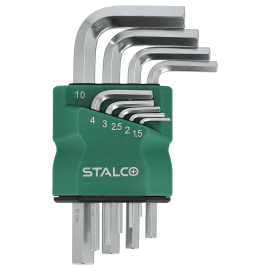 Klíč imbusový krátký sada 9 ks CrV