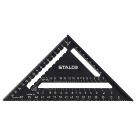 Úhelník stavební se základnou hliníkový 175 mm