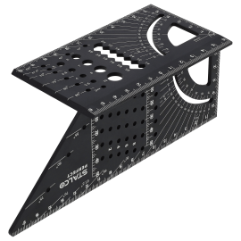 Univerzální japonský úhelník 3D hliníkový