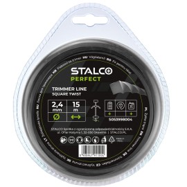 Struna žací čtvercová Square Twist 2,4mmx15m