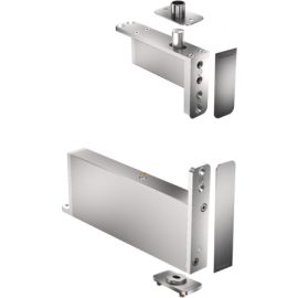 FJ Set-System M+ 40 mm váh.tř. E-zapuš.zaobl.nerez