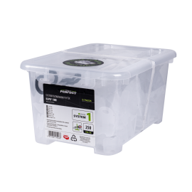 Klipy 1 mm pro SYSTEM 1 box 250 ks