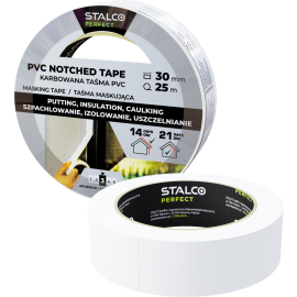 Páska maskovací PVC vlnitá 30 mmx25 m