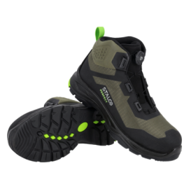 Boty kožené SPINNER HIGH S3S khaki 40